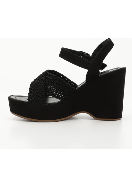 Gön Dolgu Taban Örgü Kadın Sandalet 49997 modelleri