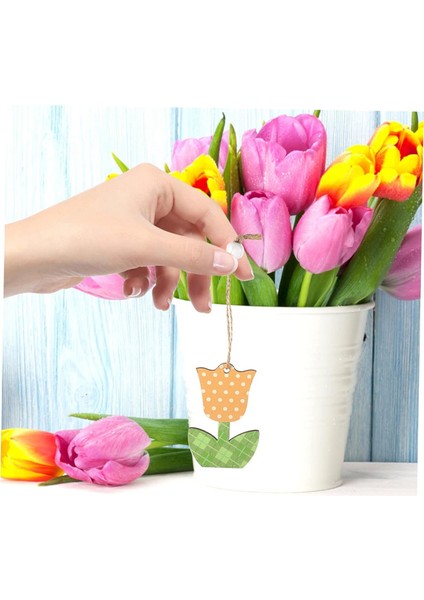 12 Adet Lale Süsleri Ahşap Lale Işaretleri Anneler Günü Lale Çiçek Süsleri Yaz Süsleri Ağaç Hediyeleri Ev Ahşap (Yurt Dışından) modelleri