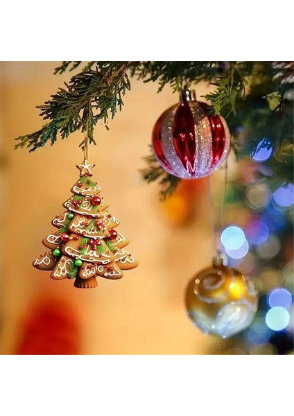 Akrilik Düz Kolye Noel Ağacı Süslemeleri Bardak Kitaplık Araba Kolye Hediyeleri (Yurt Dışından) fırsatları