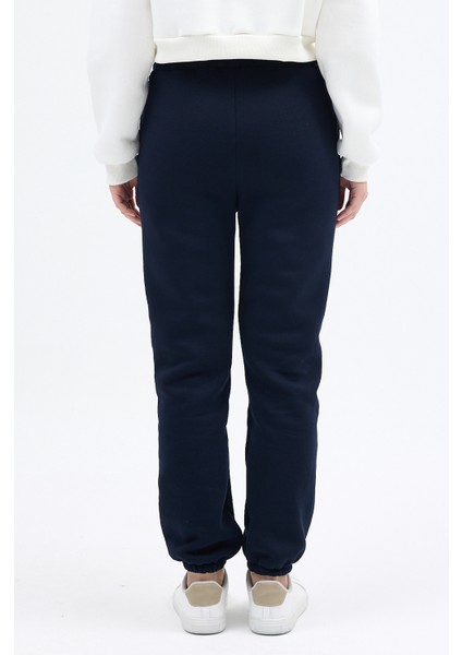 Laci Yazı Nakışlı Kadın Jogger Eşofman Altı 9219M