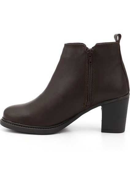 Sivri Burun Kauçuk Taban Topuklu Püsküllü Kadın Günlük Bot 20431 modelleri