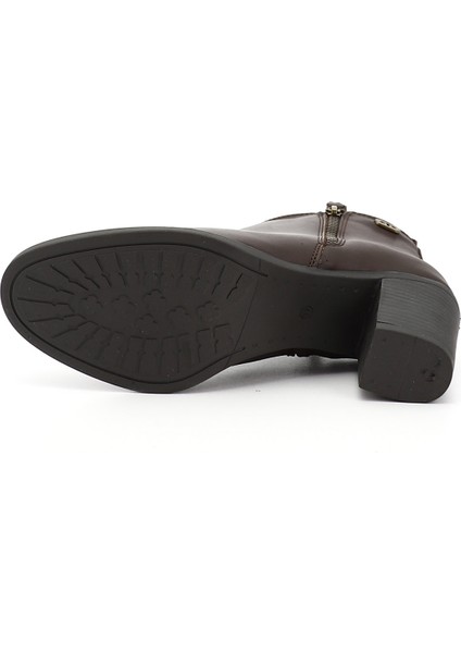 Sivri Burun Kauçuk Taban Topuklu Püsküllü Kadın Günlük Bot 20431 fırsatları