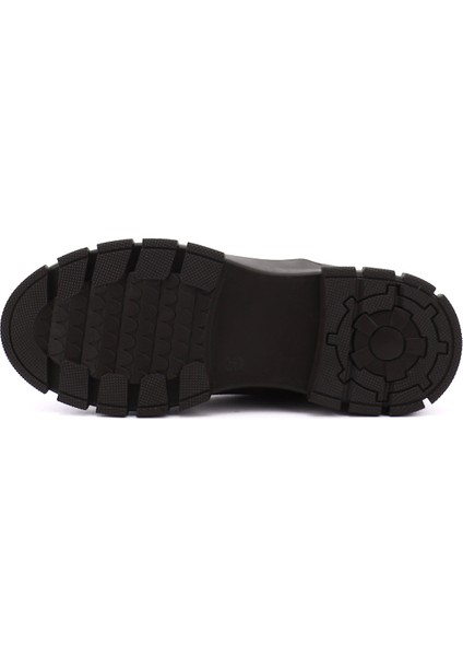 Kadın Kahve Kauçuk Taban Hakiki Deri Chelsea Bot indirimleri