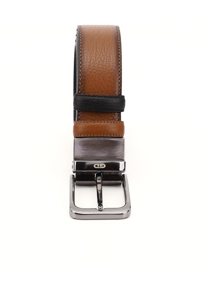 Gön Hakiki Deri Çift Taraflı Erkek Kemer 13423 fiyatları