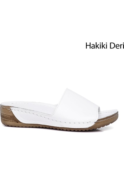 Hakiki Deri Kadın Terlik 42285