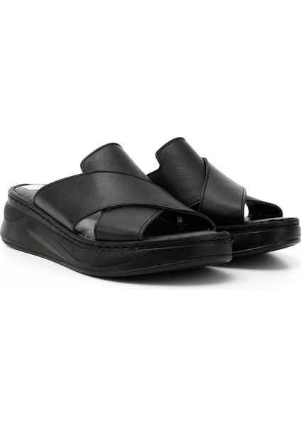 Gön Hakiki Deri Kadın Dolgu Günlük Terlik 42231 fiyatları