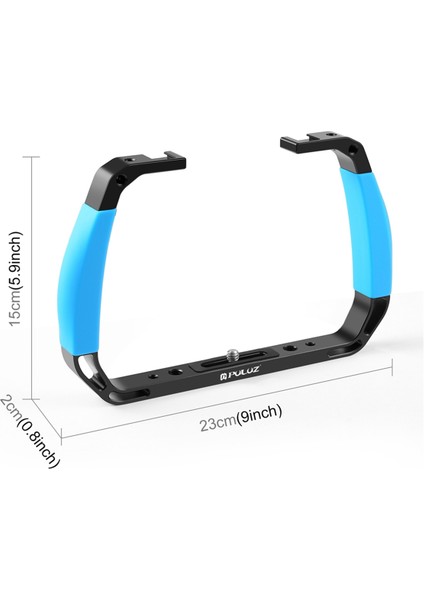 Gopro Spor Kamerası Için Puluz Djı Action 4 Için Dalış Montajı 4 Genişleme Elde Taşınması Dalış Çok Function Uygun Braket, Sky Mavisi (Yurt Dışından) modelleri