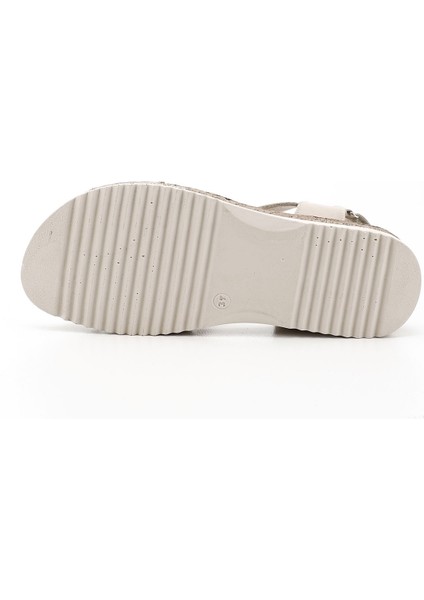 Gön Hakiki Deri Dolgu Taban Sandalet 45041 fırsatları