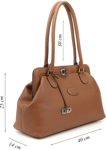 Kadın Taba Hakiki Deri El ve Omuz Çantası modelleri