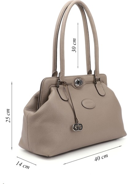 Kadın Vizon Hakiki Deri El ve Omuz Çantası modelleri