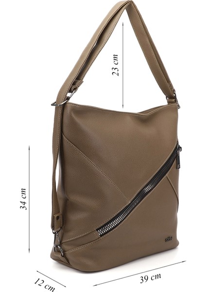 Kadın Vizon Uzun Askılı Omuz ve Sırt Çantası fiyatları