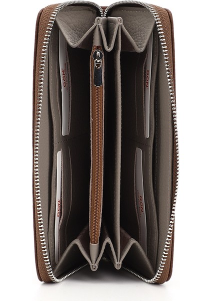 Kadın Taba Yatay Hakiki Deri Cüzdan fırsatları