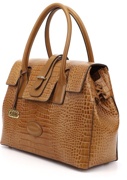 Kadın Taba Hakiki Deri El ve Omuz Çantası fırsatları