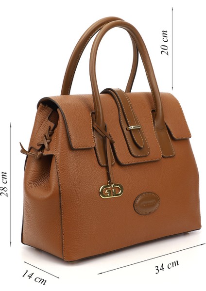 Kadın Taba Hakiki Deri El ve Omuz Çantası modelleri