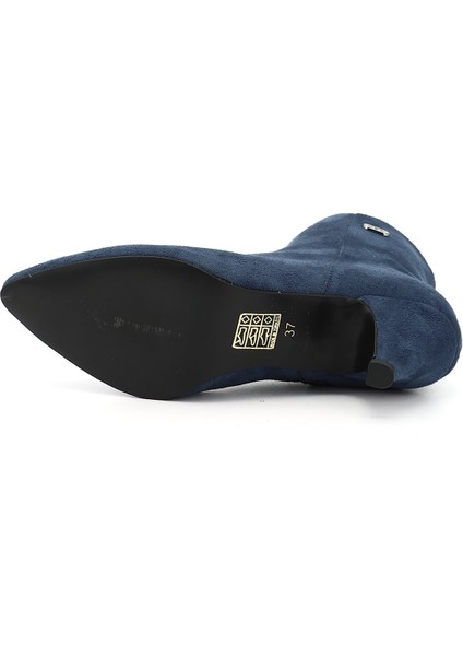 Gön Sivri Burun Ince Topuklu Fermuarlı Kadın Günlük Bot 32132 fırsatları