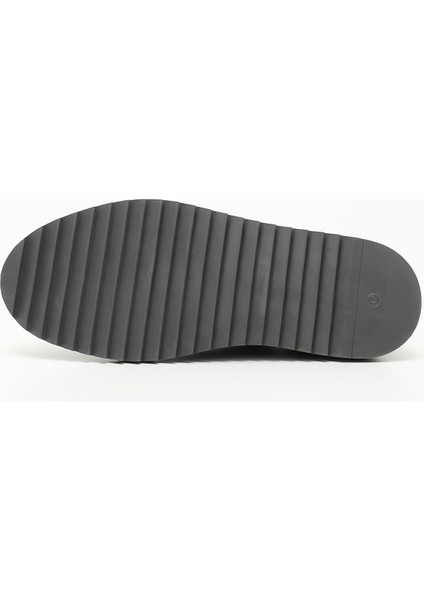 Gön Hakiki Deri Yuvarlak Burun Termo Taban Bağcıklı Fermuarlı Günlük Erkek Bot 05203 indirimleri