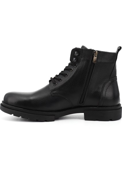 Gön Hakiki Deri Fermuarlı Bağcıklı Erkek Bot 01920 modelleri