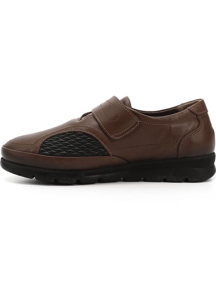 Kadın Kahve Dolgu Taban Hakiki Deri Ayakkabı modelleri