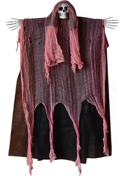 Cadılar Bayramı Dekorasyonu Cadılar Bayramı Asma Dalgalar Ürkütücü Cadılar Bayramı Perili Ev Dekoru Asılı Cadılar Bayramı Için Ahşap Bozuk Reaper B (Yurt Dışından)