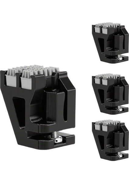 Bambu-Lab X1 X1C X1E Için Çift Baş Silikon Fırça (4pcs) (Yurt Dışından)