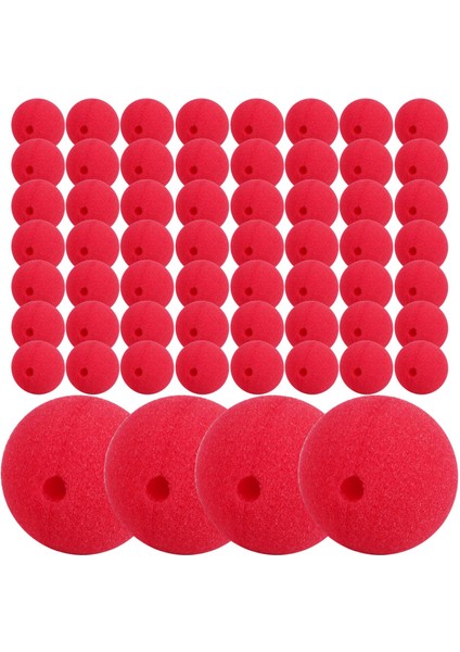 60 Adet Kırmızı Palyaço Burun Cosplay Burunları Köpük Burun Cadılar Bayramı Noel Karnavalı Kostüm Parti Elbise (Yurt Dışından) indirimleri