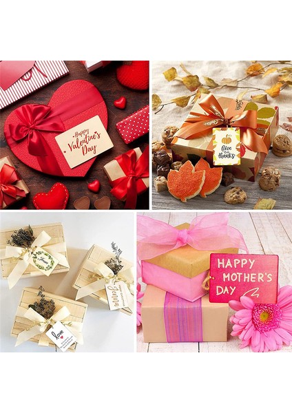 45PCS Boş Ahşap Etiketler, Delikli El Sanatları ve 42.65 Ft Sicim Için 3,5 x 2.5 Inç, Noel Hediye Etiketleri Için (Yurt Dışından) fırsatları