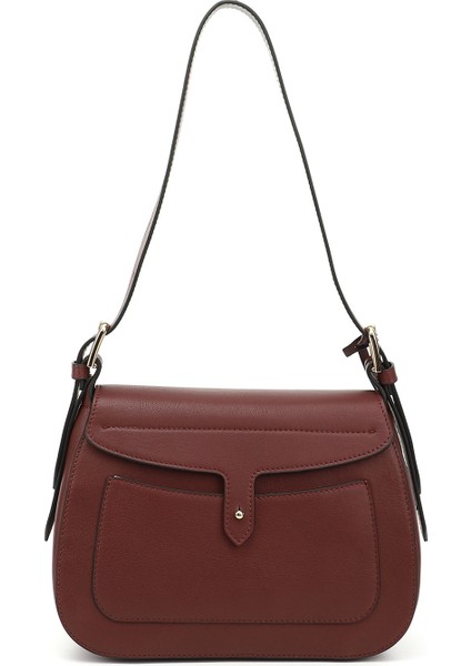 Kadın Antik Bordo Hakiki Deri El ve Omuz Çantası indirimleri