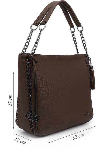 Gön Büyük Boy Kadın Omuz Çantası B6807 modelleri