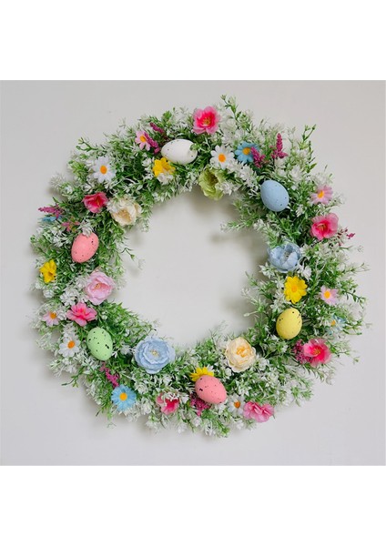 13.8 Paskalya Çelengi Çiçekler, Sicim, Ev Kapalı Dış Mekan Ön Kapı Duvar Dekorasyonları (Yurt Dışından) fırsatları