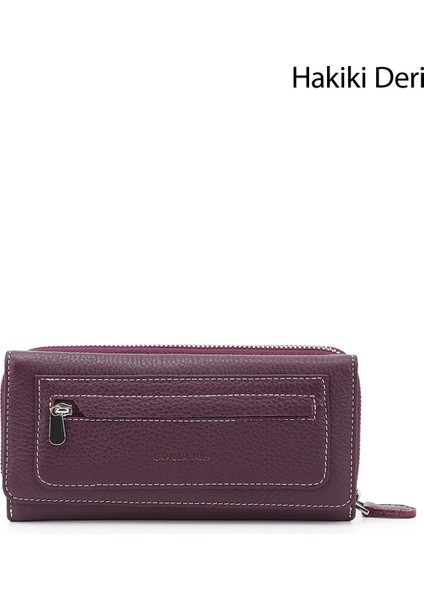 Gön Hakiki Deri Kadın Cüzdan 06134