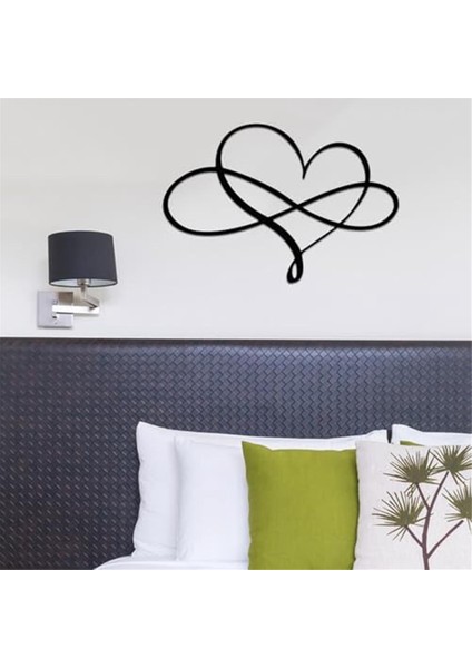 Eşsiz Kalp Duvar Dekoru - Kalp Metal Sanat Duvar Dekoru Ev Düğün Yatak Odası Dekorasyonu Için Çelik Duvar Süslerini Işaretle (Yurt Dışından) fırsatları