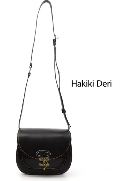 Gön Deri El Işçiliği Kadın Omuz ve Postacı Çantası K0610