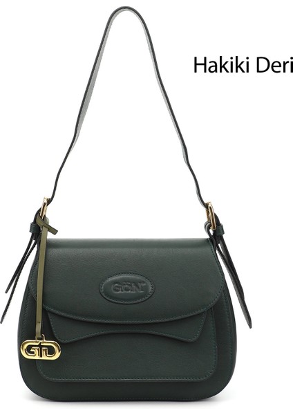 Kadın Hakiki Deri El ve Omuz Çantası