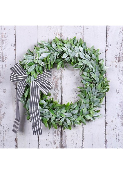 Yeşil Tavşan Kulak Çelenk, Yapay Okaliptüs Çelenek Yaylı Çelenk, Bahar Paskalya Yeşillikleri Çelenk Ön Kapı Için (Yurt Dışından) fiyatları