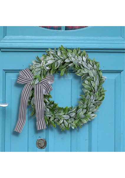 Yeşil Tavşan Kulak Çelenk, Yapay Okaliptüs Çelenek Yaylı Çelenk, Bahar Paskalya Yeşillikleri Çelenk Ön Kapı Için (Yurt Dışından) indirimleri