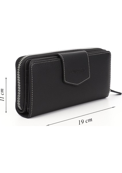 Siyah Gön Hakiki Deri Kadın Cüzdan 06909 fiyatları