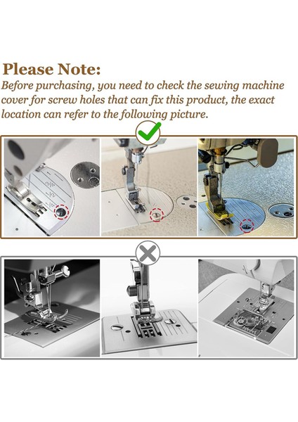 Yükseltilmiş Evrensel Dikiş Hemming Ayağı Seti 8 Boyutlar Hemming Ayakları [3-10MM] Ev Için Endüstriyel Dikiş Makineleri (Yurt Dışından) modelleri