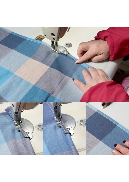 Yükseltilmiş Evrensel Dikiş Hemming Ayağı Seti 8 Boyutlar Hemming Ayakları [3-10MM] Ev Için Endüstriyel Dikiş Makineleri (Yurt Dışından) indirimleri