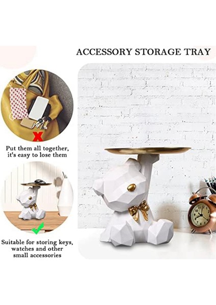 Depolama Tepsisi Heykeli Anahtar Tutucu Heykelcik, Mücevher Küpe Ruj Tepsisi, Yenili Yuva, Heykeller Anahtar Kase-D (Yurt Dışından) modelleri