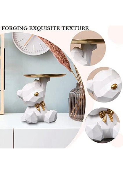 Depolama Tepsisi Heykeli Anahtar Tutucu Heykelcik, Mücevher Küpe Ruj Tepsisi, Yenili Yuva, Heykeller Anahtar Kase-D (Yurt Dışından) fırsatları