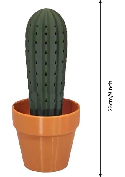 Kaktüs Kürdan Dağıtıcı 3D Baskılı Kaktüs Kürdan Tutucu, Bitkileri Canlı Tutamayan Ev Bitkileri Için Insanlar Için (Yurt Dışından)