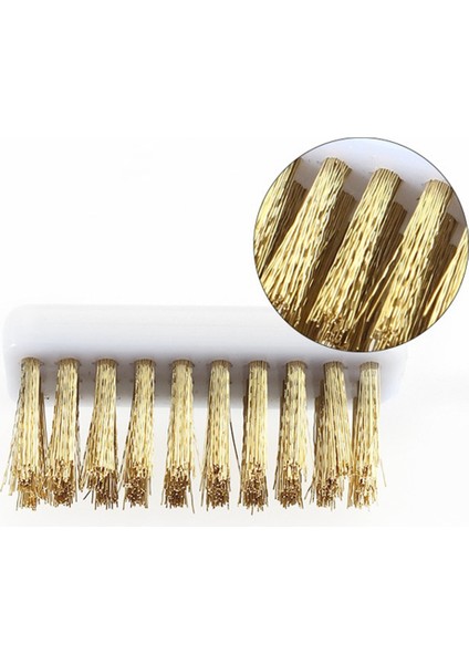 5pcs 3D Yazıcı Temizleyici Alet Voron Için Bakır Tel Diş Fırçası 2.4/trident Hotend Temizleme Meme Isıtıcı Blok Isı Yatağı (Yurt Dışından) fırsatları