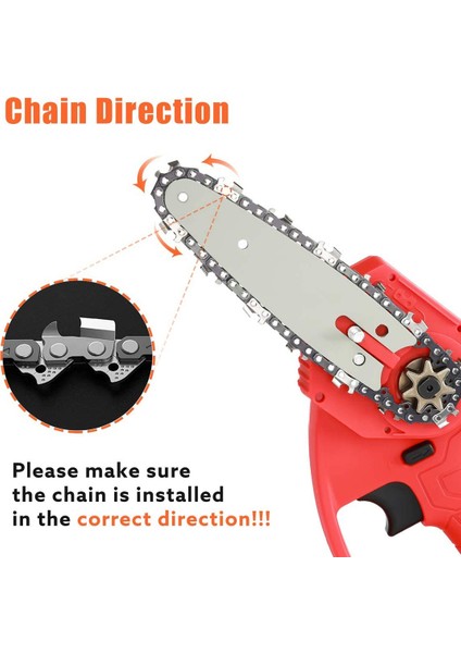 4 Inç 1/4 Inç Kılavuz Testere Zinciri 4 Inç Kordonsuz Elektrik Protesto Eden Pil El Motoru Testeresi Için Mini Testere Zinciri (Yurt Dışından) fiyatları