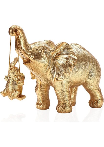 Fil Heykeli. Altın Fil Dekoru Iyi Şanslar, Sağlık, Güç Fil Hediyeleri, Dekorasyonlar Uygulanabilir Ev (Yurt Dışından) fiyatları