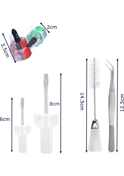 Dikiş Makinesi Temizleme Kiti, 8 Adet Dikiş Makinesi Onarım Aletleri Dikiş Makinesi Için Çift Başlı Fırça (Yurt Dışından) fiyatları