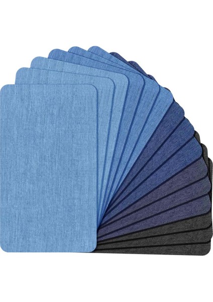 Giyim Onarımı Için Yamalarda 15 Adet Demir, Dışarıda Jean Yamaları, Kot Pantolonlar Için Yamalar Üzerinde Demir Üzerinde Dik (Yurt Dışından)