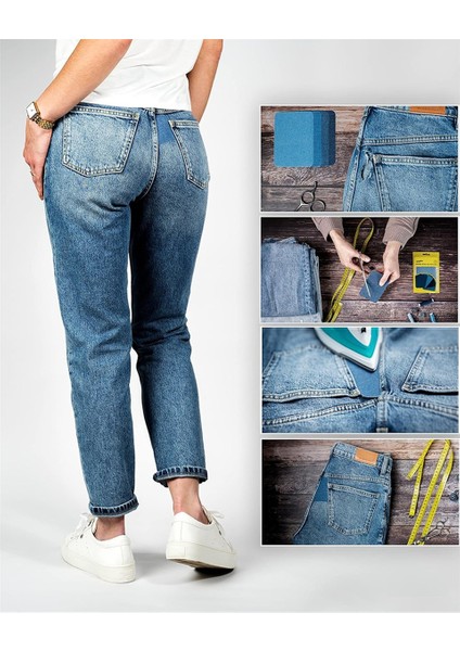 Giyim Onarımı Için Yamalarda 15 Adet Demir, Dışarıda Jean Yamaları, Kot Pantolonlar Için Yamalar Üzerinde Demir Üzerinde Dik (Yurt Dışından) indirimleri