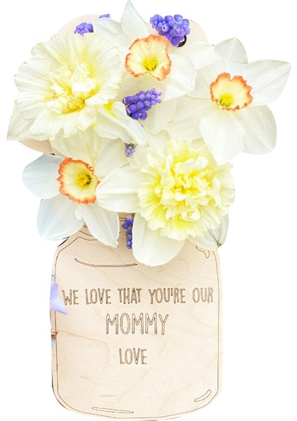 Kişiselleştirilmiş Anne Hediyesi Yeni Anneler Günü Çiçek Stand Hediyeleri Anne, C (Yurt Dışından)