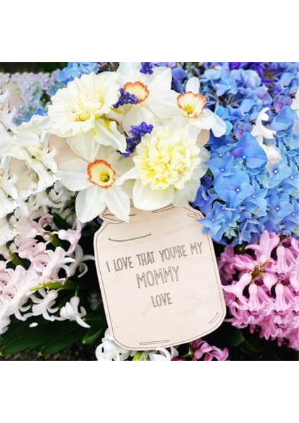 Kişiselleştirilmiş Anne Hediyesi Yeni Anneler Günü Çiçek Stand Hediyeleri Anne, C (Yurt Dışından) fırsatları