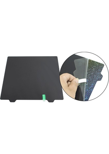 Voron Için Fysetc 2.4 350 Esnek Yay Çelik Yapı Plakası Pey Peı 355MM Çift Taraflı Kaplama Isı Yatağı 3D Yazıcı Aksesuarları, B (Yurt Dışından) modelleri